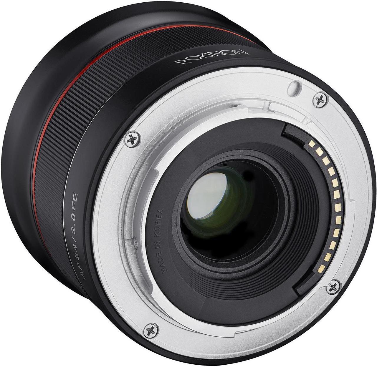 Alt view image 10 of 18 - Rokinon 24mm F2.8 Full Frame Auto Focus Lens for Sony E #IO24AF-E