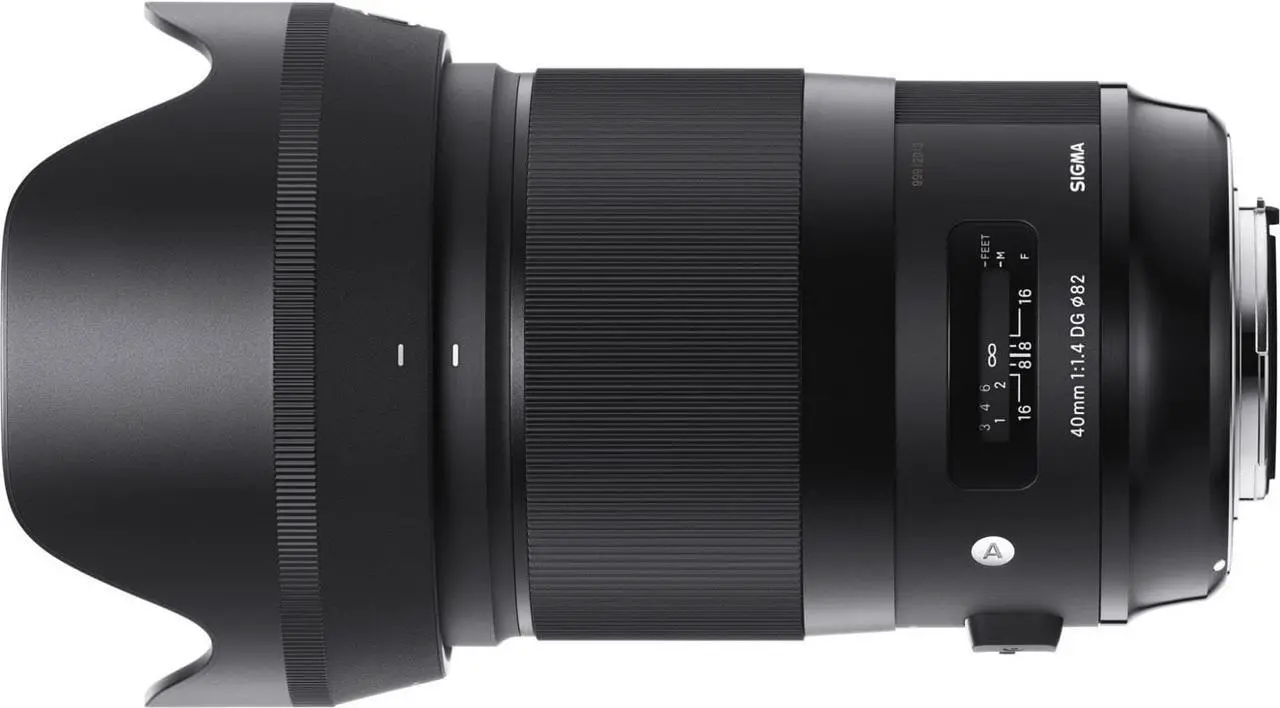 Alt view image 2 of 20 - Sigma 40mm f/1.4 DG HSM Art Lens for Nikon