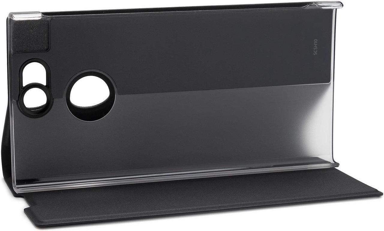 Alt view image 10 of 16 - Sony Xperia XA2 Style Cover Stand (SCSH10) - Black