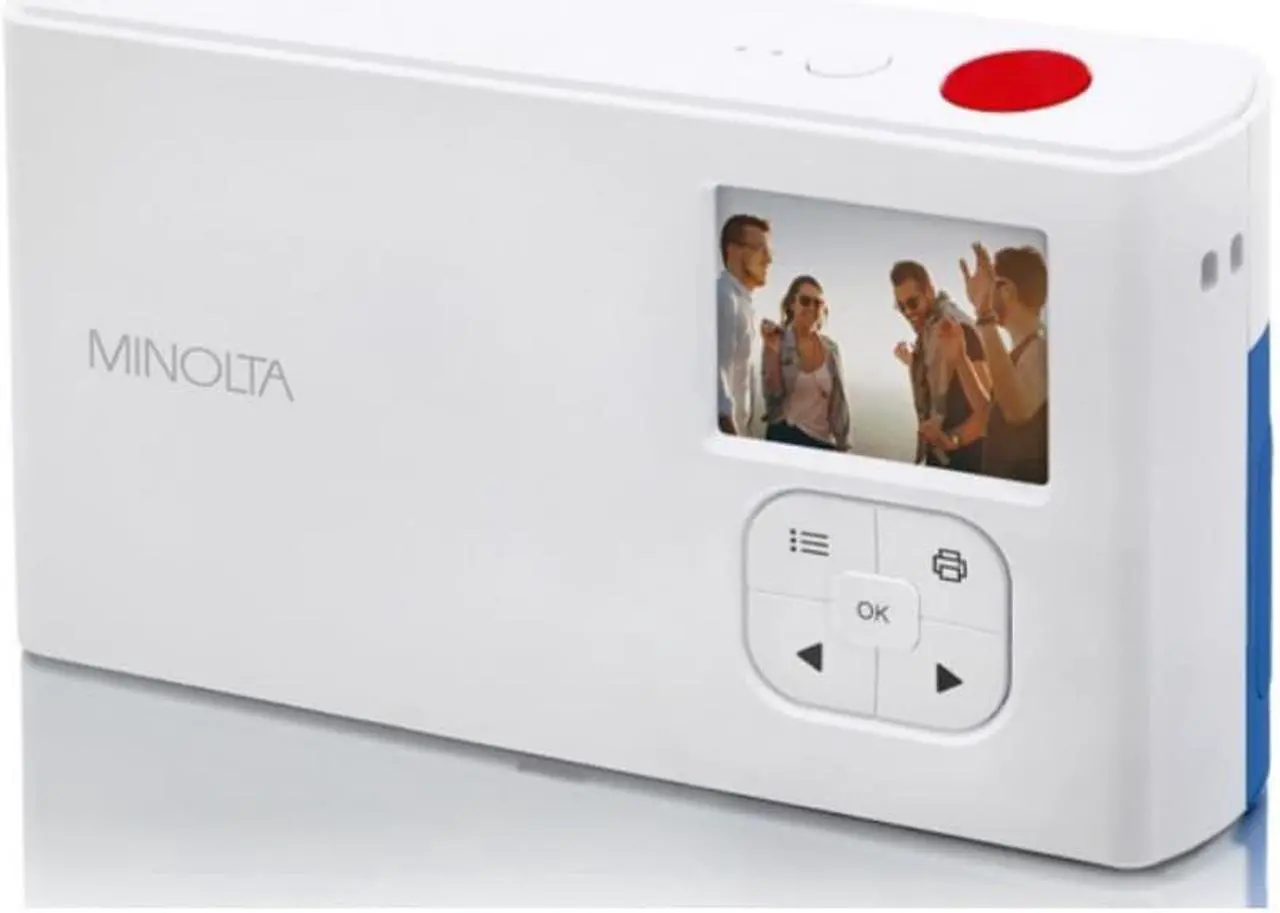 Alt view image 10 of 16 - Minolta Instapix 2 in 1 Instant Print Digital Camera & Bluetooth Printer