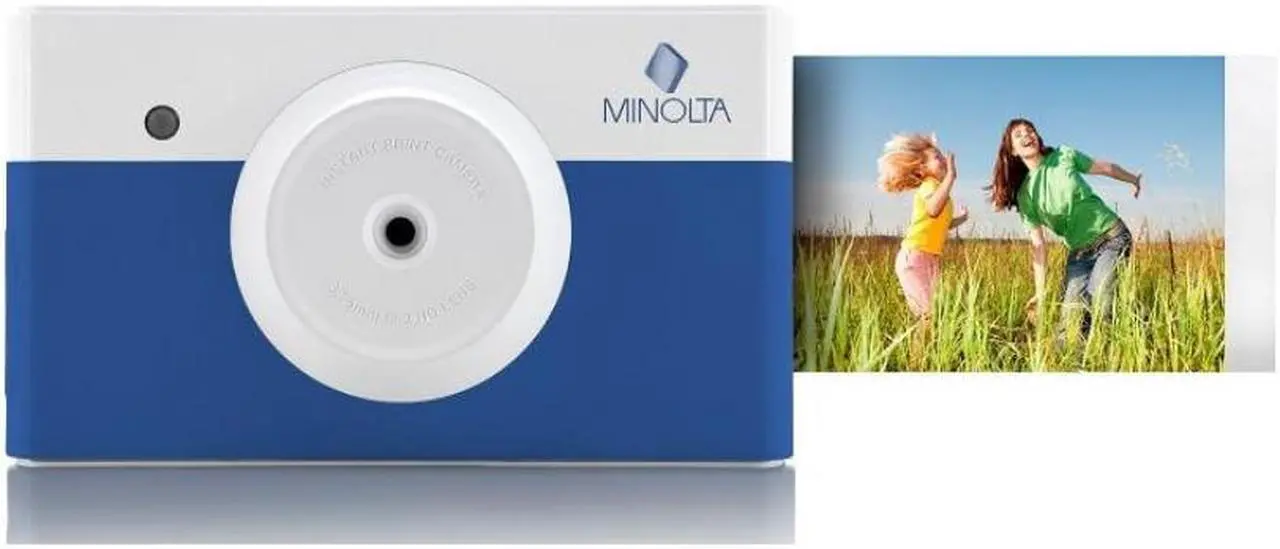 Alt view image 12 of 16 - Minolta Instapix 2 in 1 Instant Print Digital Camera & Bluetooth Printer