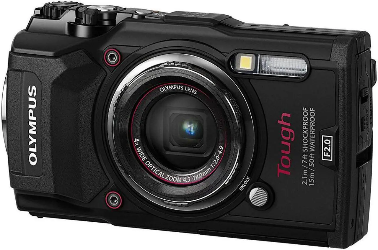 Alt view image 7 of 20 - Olympus Tough TG-6 Waterproof Camera, Black (050332192430)