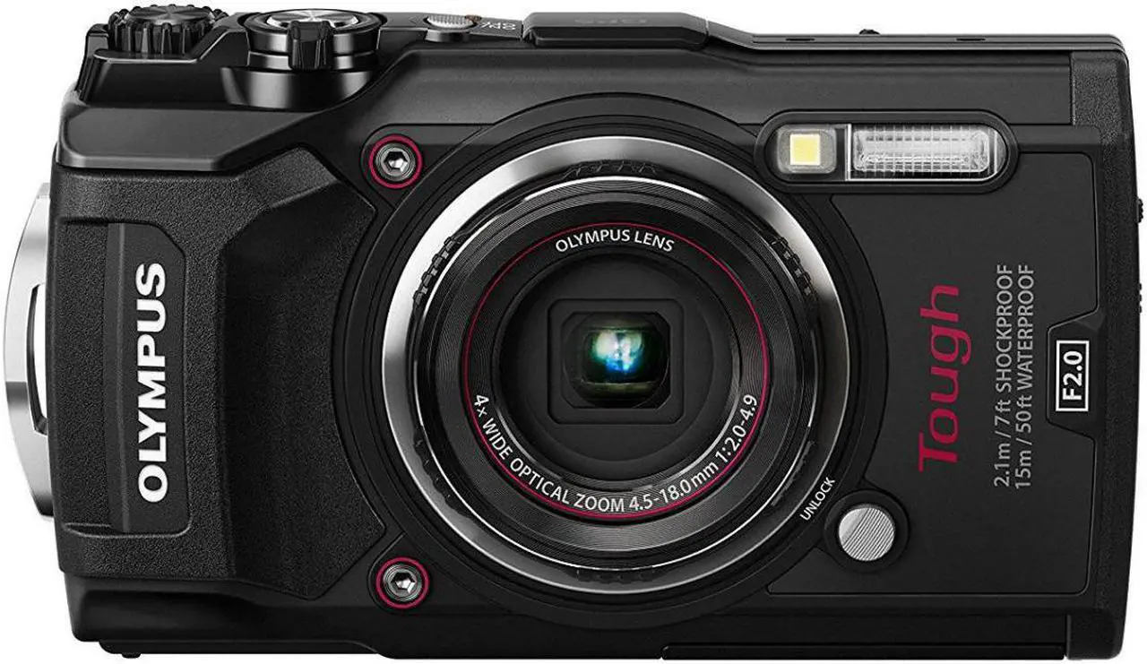 Alt view image 4 of 20 - Olympus Tough TG-6 Waterproof Camera, Black (050332192430)