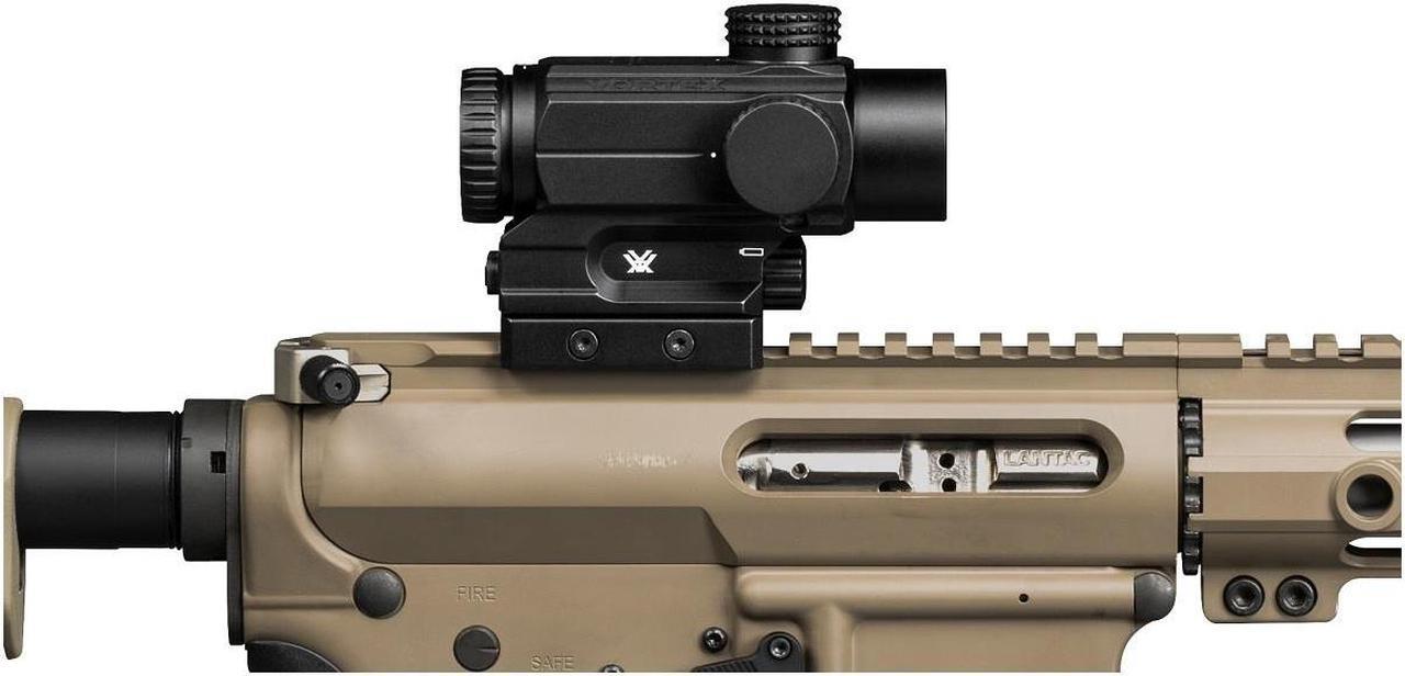Alt view image 7 of 11 - Vortex Optics Spitfire 1x Illuminated Compact Rifle Scope DRT Reticle SPR-200