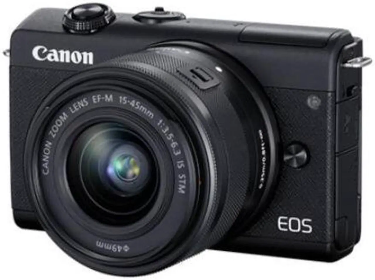Alt view image 9 of 20 - Canon EOS M200 Mirrorless Camera with 15-45mm Lens -Black