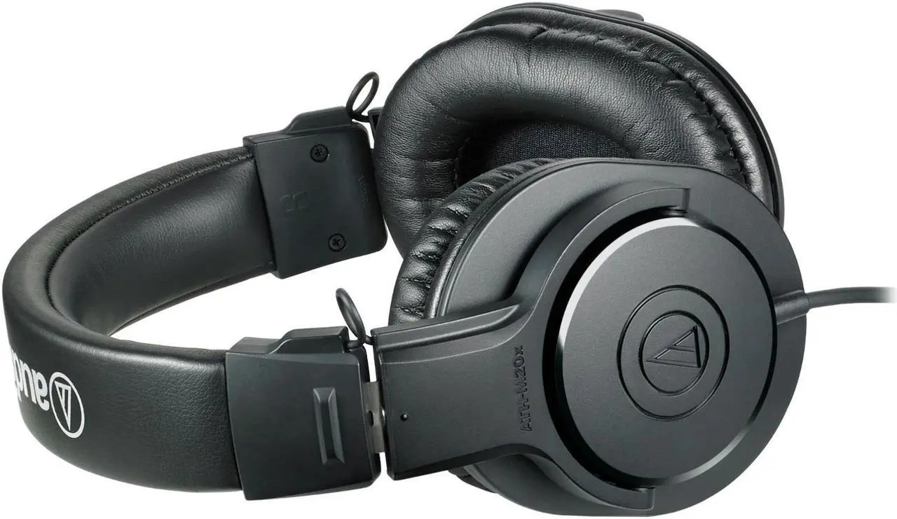 Alt view image 12 of 20 - Audio Technica ATH-M20X Closed-Back Headphones