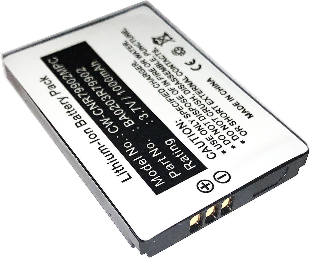 Alt view image 4 of 5 - Battery 3-PACK for the Creative Labs BA20203R79902 Nomad Xtra MuVo2 Jukebox Zen MP3 Player 3x 3PK