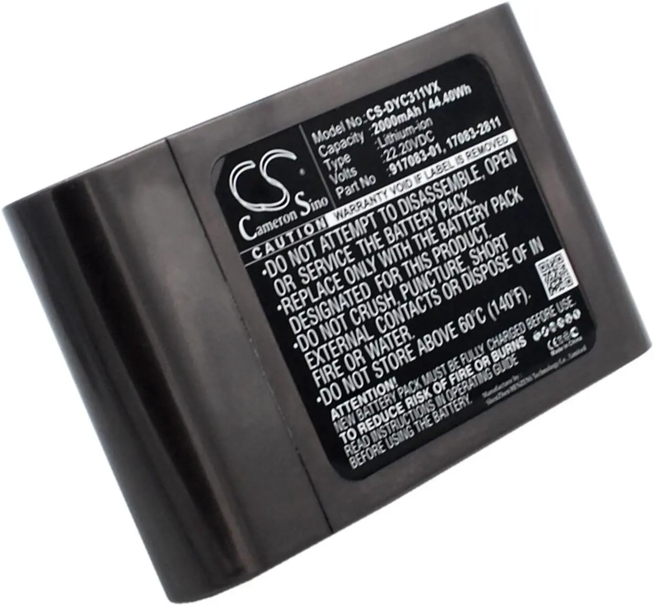 Alt view image 2 of 5 - Battery for Dyson Vacuum DC34 DC35 DC31 Animal Exclusive DC44 Total Clean 2000mA