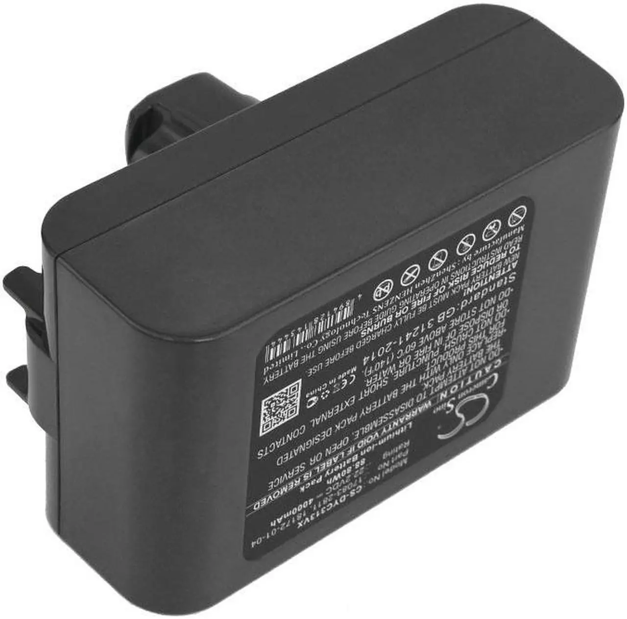 Alt view image 4 of 5 - Vacuum Battery for Dyson 18172-0201 917083-03 DC31 Animal DC34 DC35 DC44 4000mAh