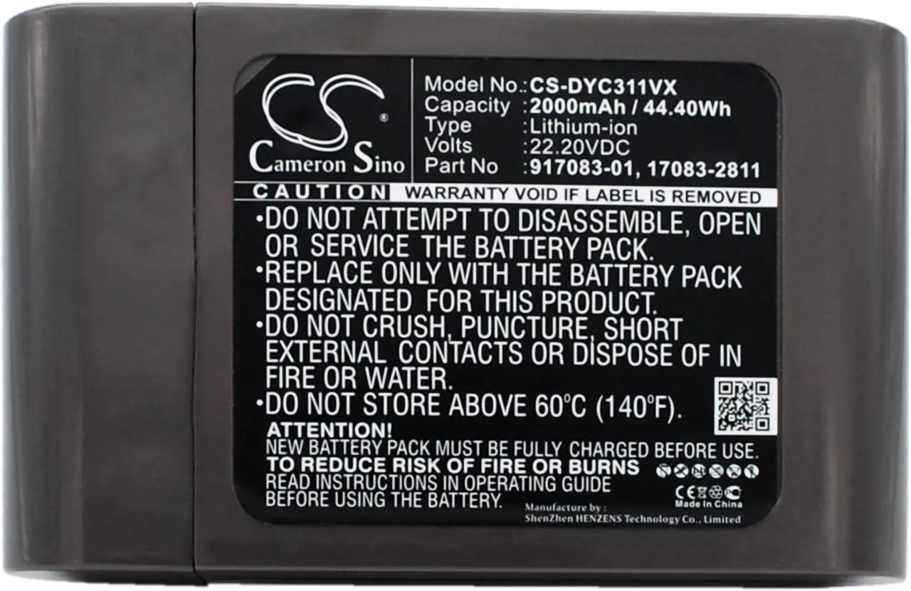 Main image of Battery for Dyson Vacuum DC34 DC35 DC31 Animal Exclusive DC44 Total Clean 2000mA