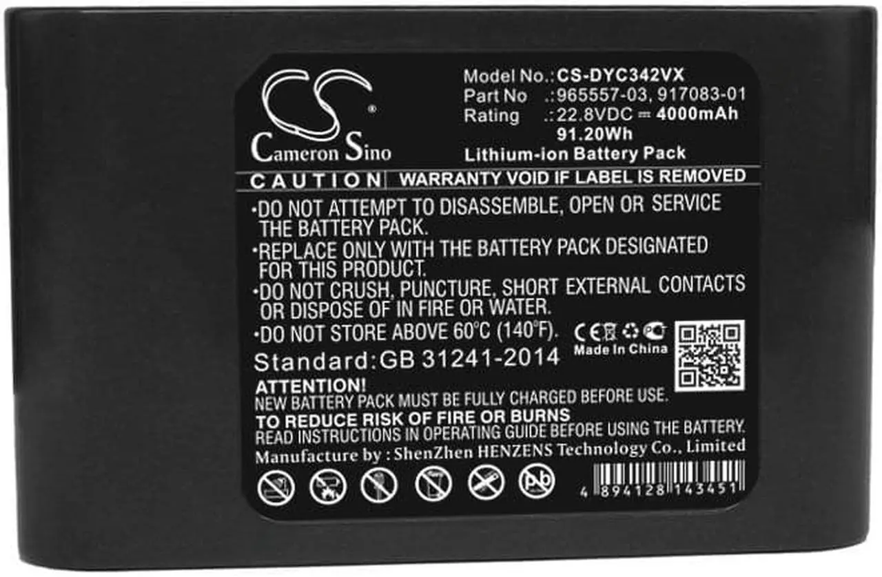 Alt view image 5 of 5 - Vacuum Battery for Dyson DC31 DC34 DC35 Multi floor DC44 DC45 DC56 4000mAh 22.8V
