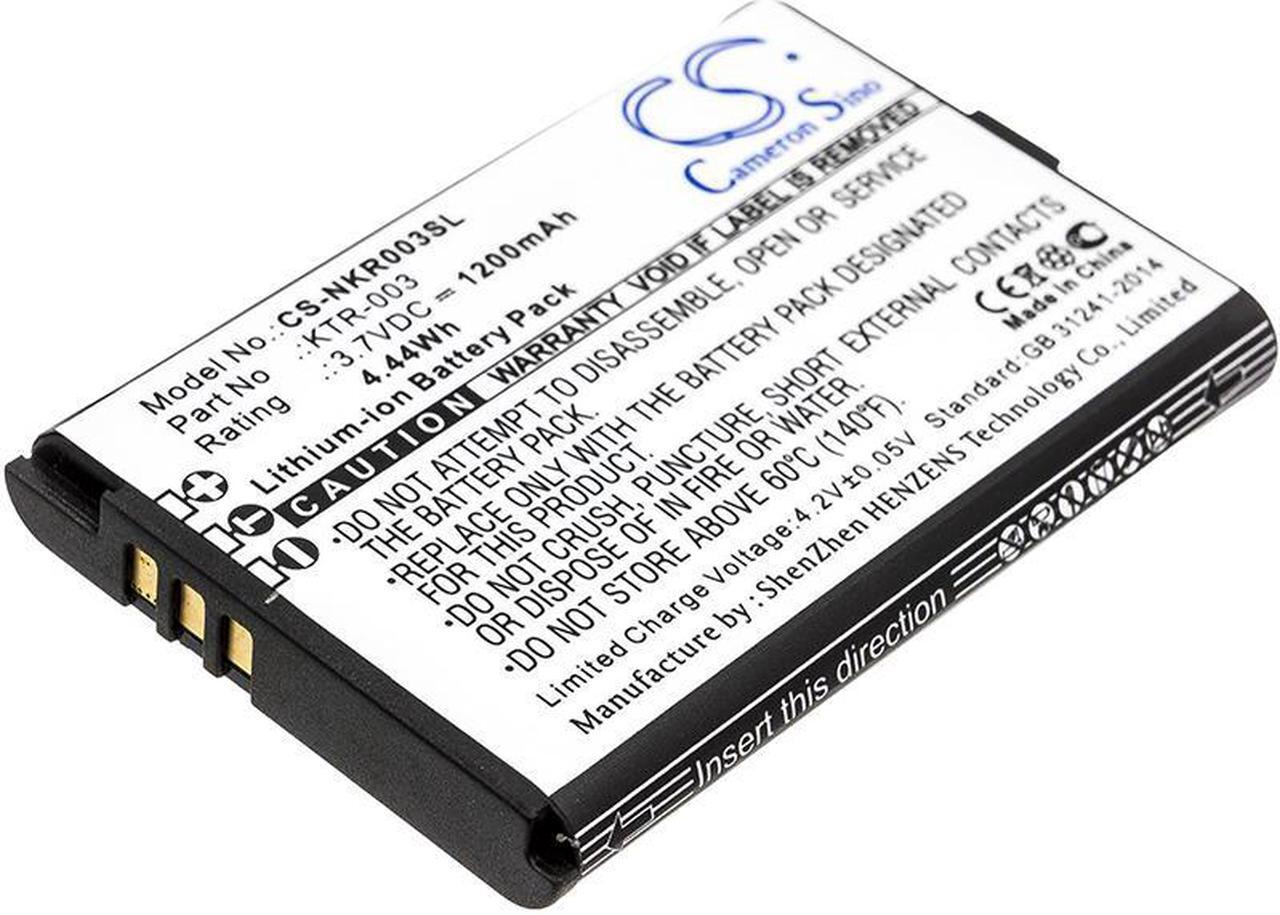 Main image of Game Console Battery for Nintendo KTR-003 KTR003 MWH710A01 3DS NN3DS New 1200mAh