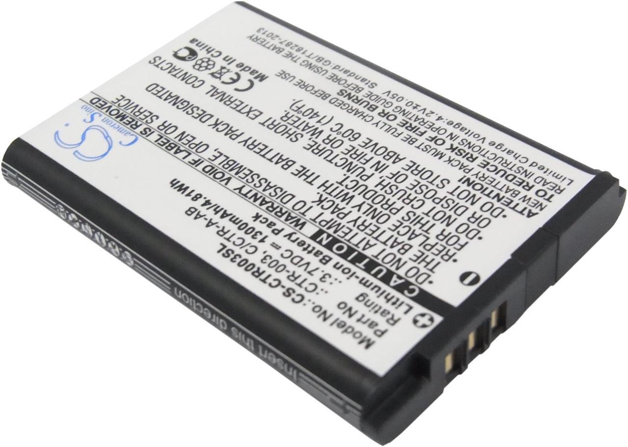 Alt view image 2 of 4 - Battery for Nintendo C/CTR-A-AB CTR-003 2DS XL 3DS CTR-001 JAN-001 MIN-CTR-001