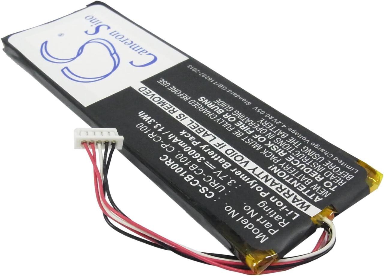 Alt view image 2 of 6 - 3600mAh Battery For Sonos Controller CB100, Controller CR100 URC-CB100, CP-CR100