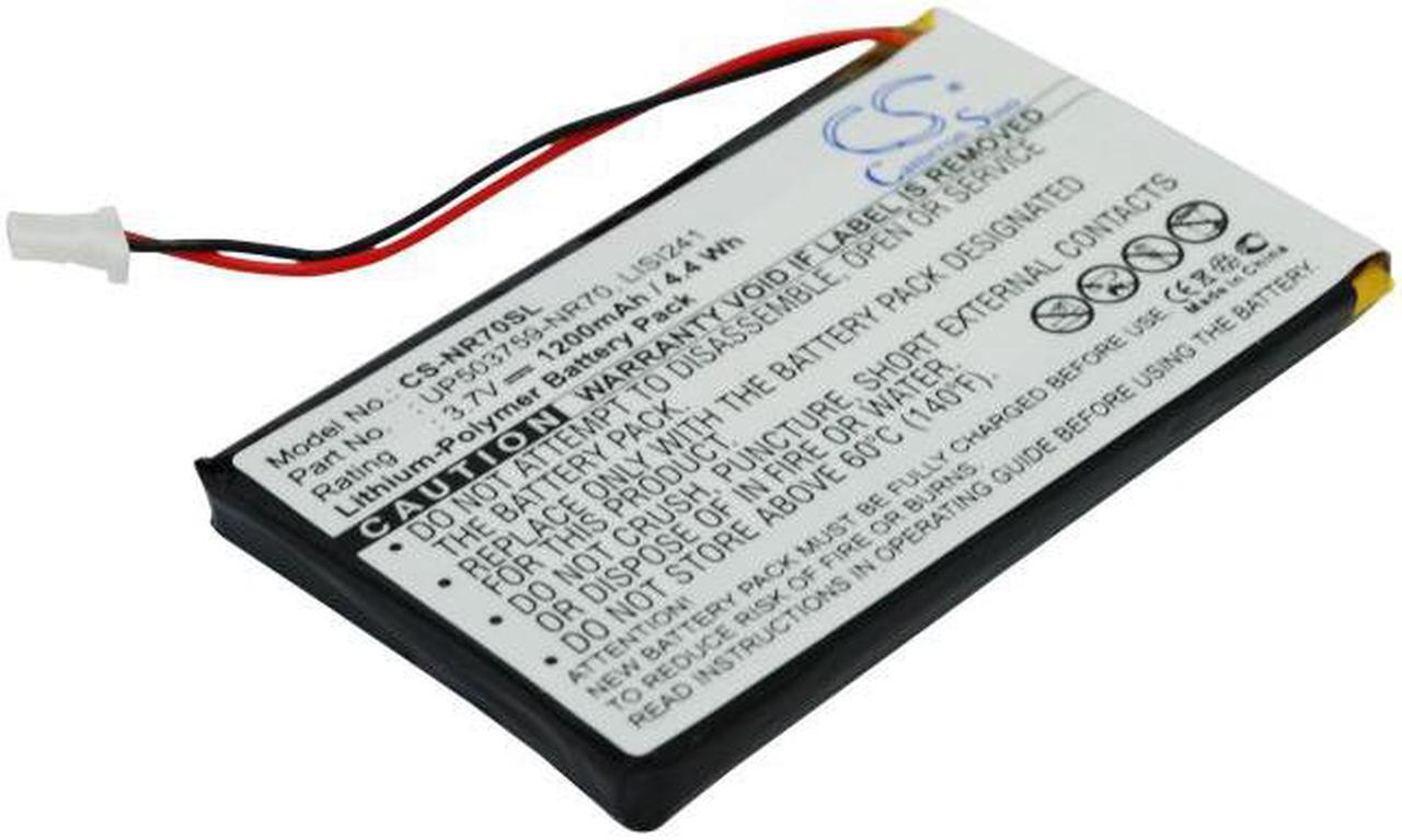 Alt view image 2 of 5 - Battery for Sony Clie PEG-NR60 PEG-NR70 NX60 PEG-NX70 PEG-SJ33 PEG-TG50 LISI241