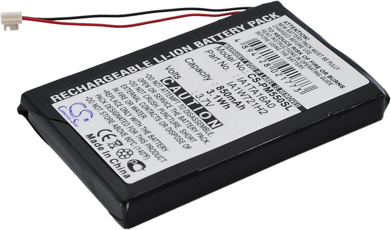 Alt view image 2 of 6 - Battery for Palm M550 Tungsten T1 T3 Zire 31 71 72s GA1W918A2 IA1TA16A0 850mAh