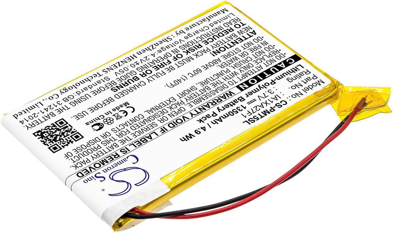 Alt view image 2 of 5 - Battery for Palm Tungsten T5 IA1XA27F1 Pocket PC PDA CS-PMT5SL 3.7v 1350mAh