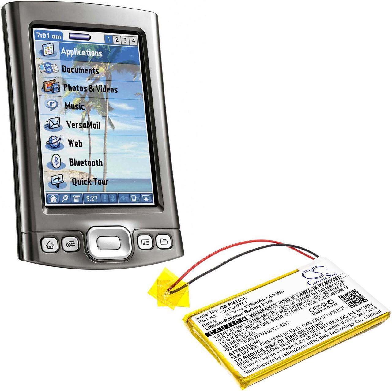 Alt view image 5 of 5 - Battery for Palm Tungsten T5 IA1XA27F1 Pocket PC PDA CS-PMT5SL 3.7v 1350mAh