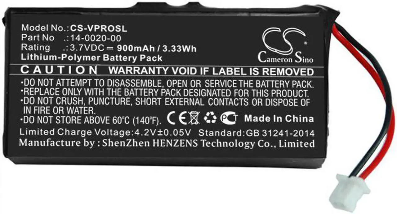 Alt view image 3 of 4 - Battery for Palm Visor Pro 14-0020-00 Pocket PC PDA CS-VPROSL 3.7v 900mAh 3.33Wh