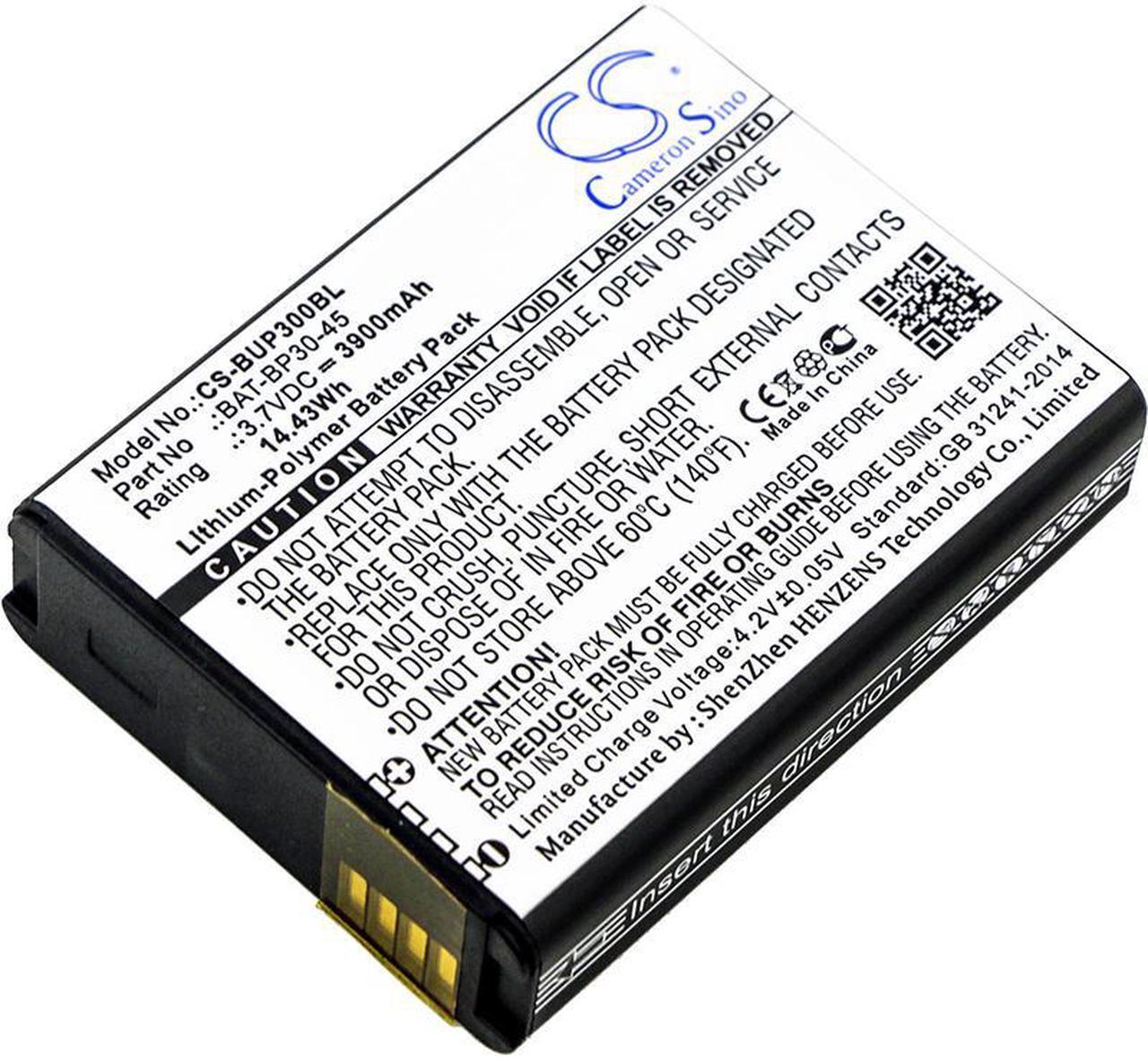 Main image of Battery for Bluebird BM180 BP30 BAT-BP30-45 Barcode Scanner CS-BUP300BL 3900mAh