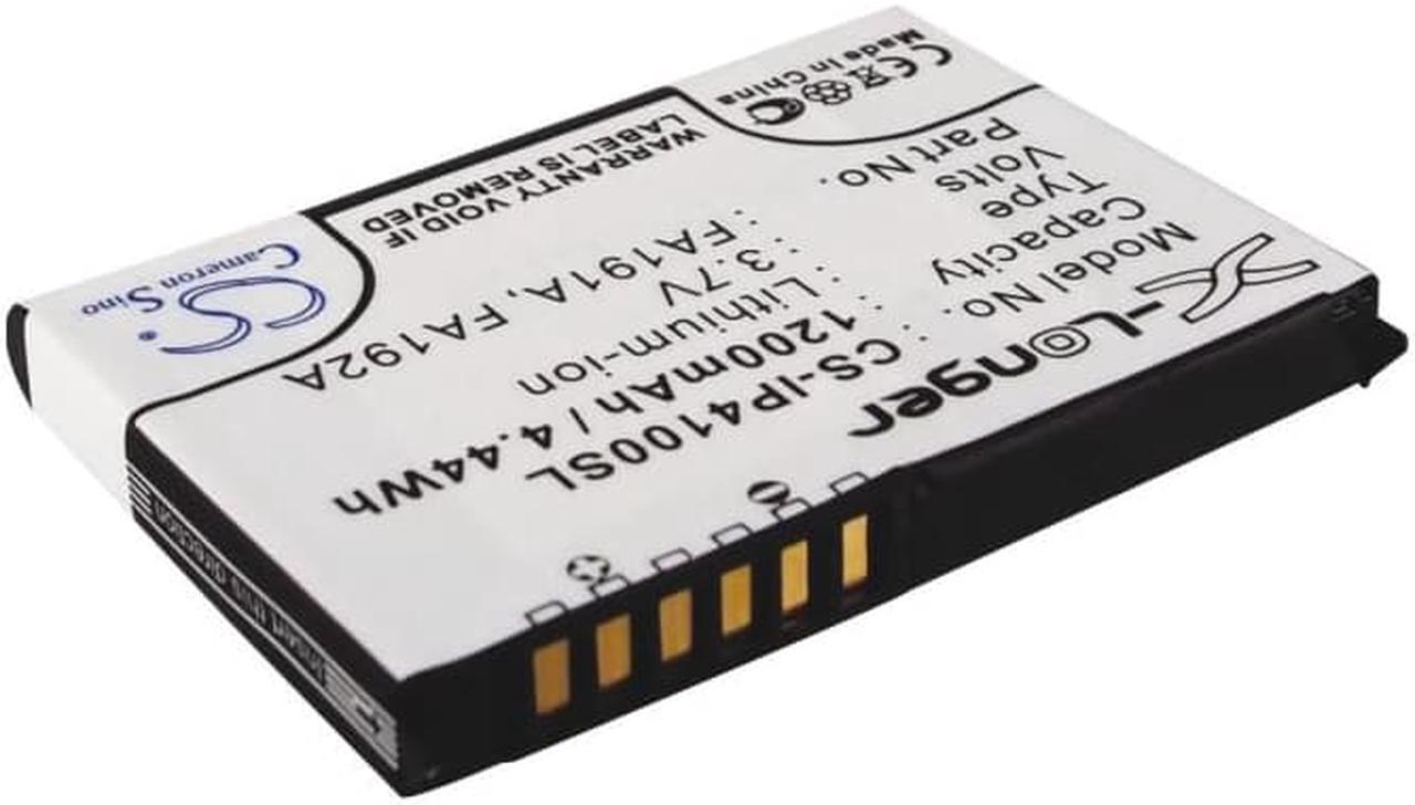 Alt view image 2 of 5 - Battery for HP iPAQ h4100 h4135 h4150 h4155 343110-001 Pocket PC PDA 1200mAh