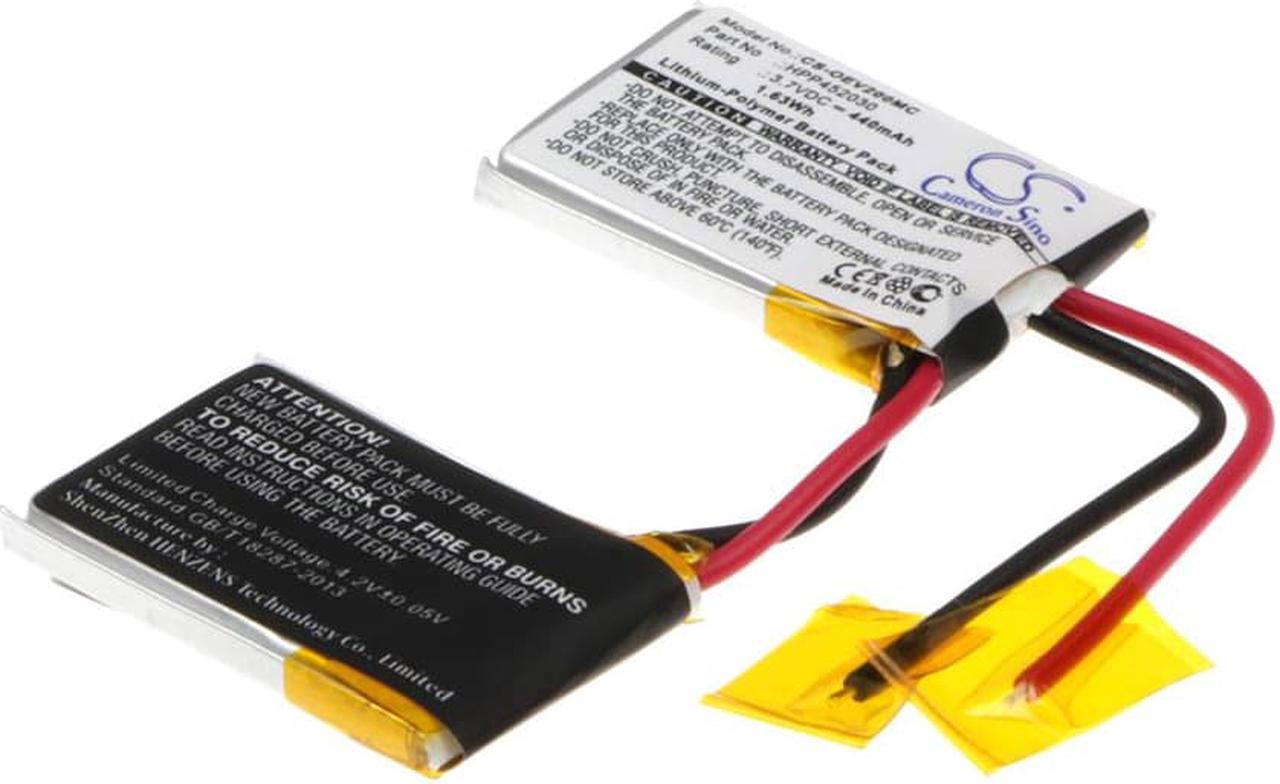 Main image of Battery for Ocean EV0200 HPP452030 HPP 452030 452030PL Action CS-OEV200MC 440mAh