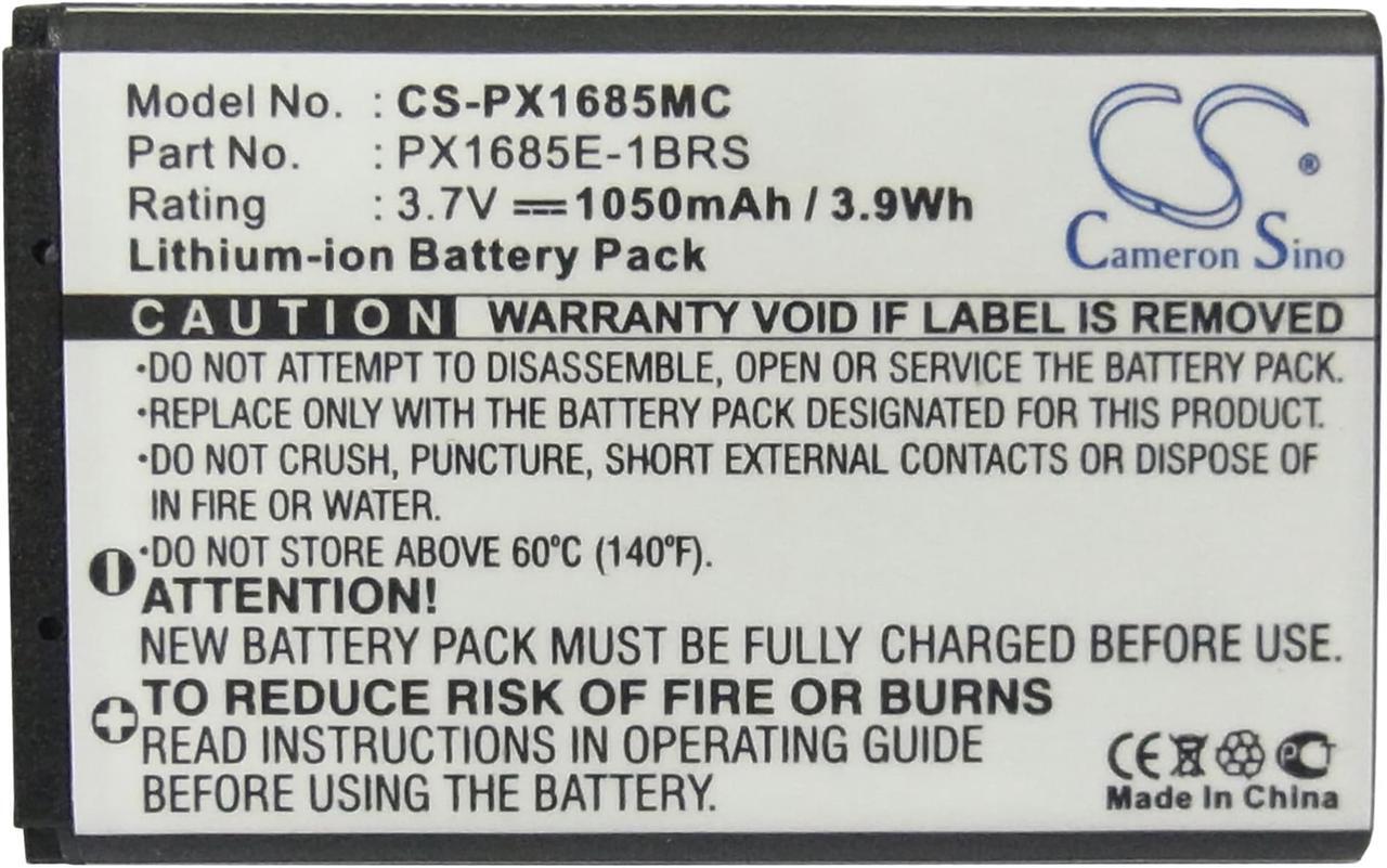 Alt view image 5 of 5 - Battery for Toshiba Camileo S20 S40 084-07042L-009 PX1685 PX1685E PX1685E-1BRS