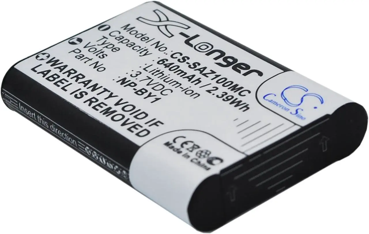 Main image of Battery for Sony Action Cam Mini HDR-AZ1 HDR-AZ1/W HDR-AZ1VR HDR-AZ1VR/W NP-BY1