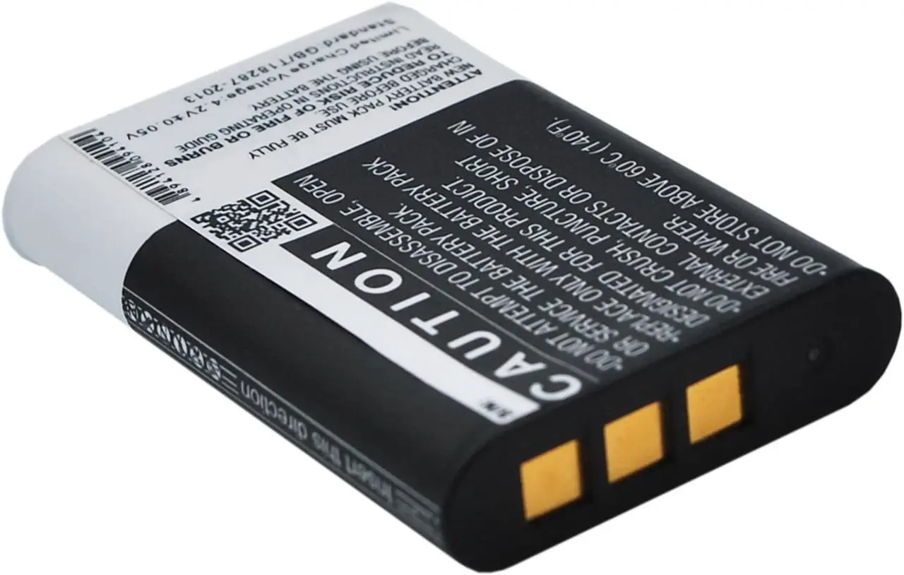 Alt view image 3 of 5 - Battery for Sony Action Cam Mini HDR-AZ1 HDR-AZ1/W HDR-AZ1VR HDR-AZ1VR/W NP-BY1