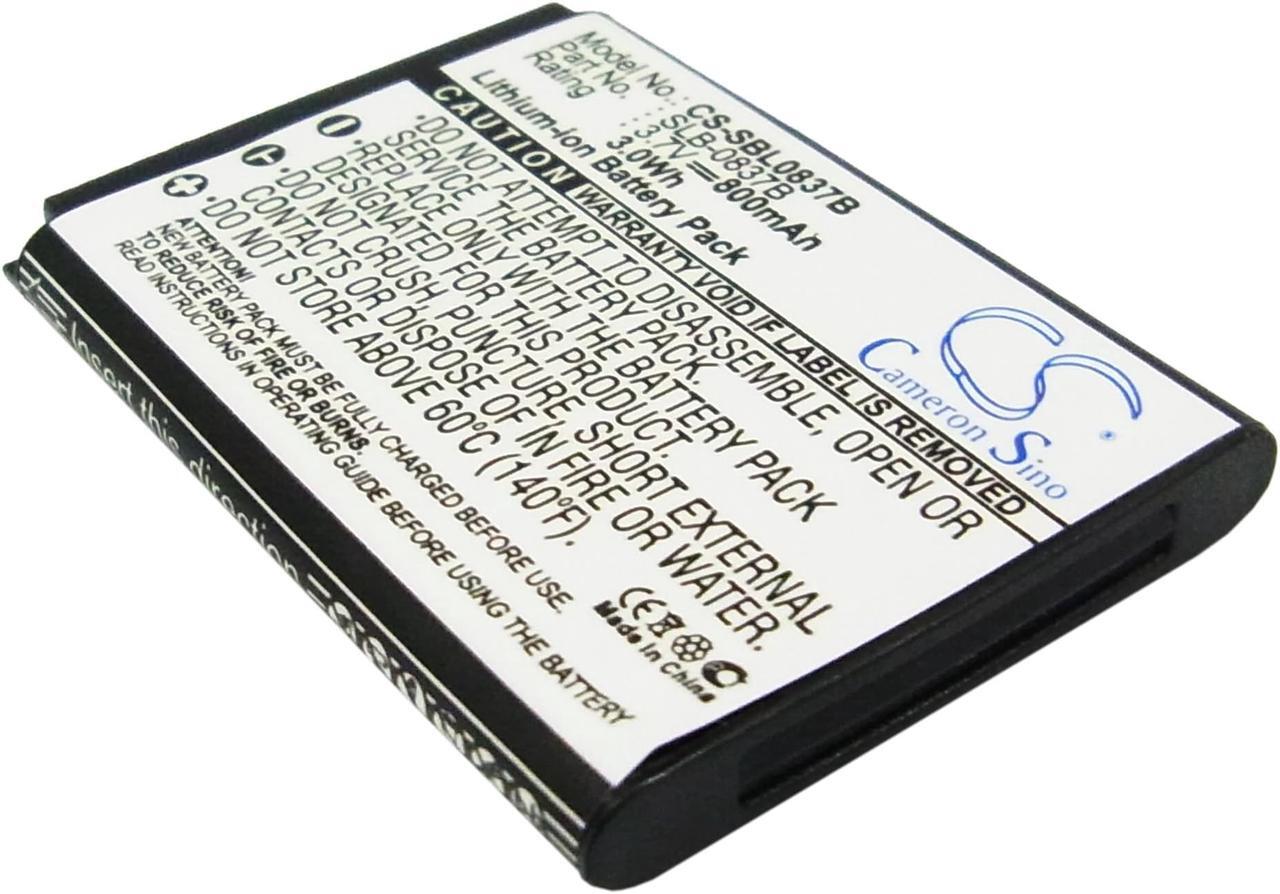 Main image of Battery for Samsung L70 L70B L201 L83T NV10 NV15 NV20 NV8 SLB-0837(B) SLB-0837B
