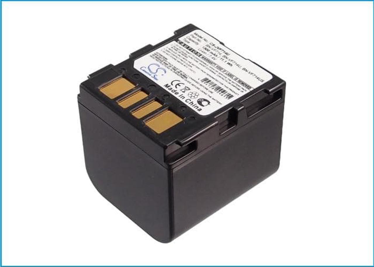 Alt view image 3 of 5 - Battery for JVC GR-D270 GZ-MG36 GR-X5 BN-VF714 BN-VF714U BN-VF714US LY34647-002B