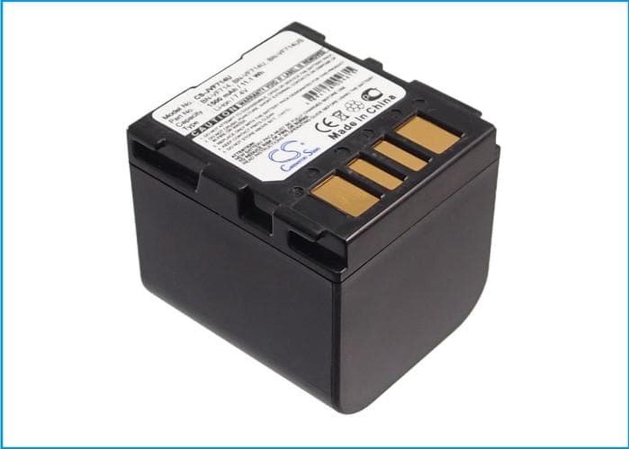 Alt view image 4 of 5 - Battery for JVC GR-D270 GZ-MG36 GR-X5 BN-VF714 BN-VF714U BN-VF714US LY34647-002B