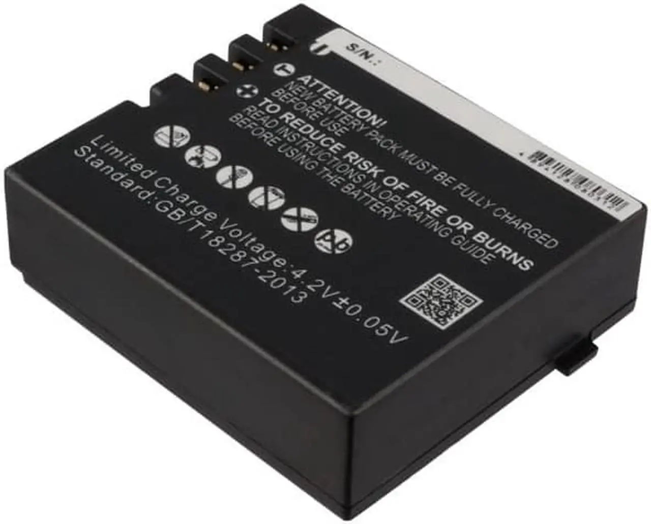 Alt view image 3 of 6 - Battery for Rollei 3S 4S 5S 95287 SD20F SD21 AEE MagiCam SD20 SD22 SD23 SD30