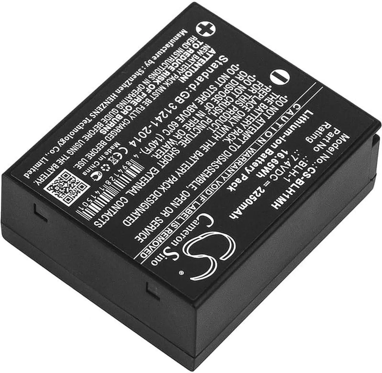 Alt view image 2 of 3 - Battery for OLYMPUS E-M1 Mark II mirrorless OM-D BLH-1 Camera CS-BLH1MH 2250mAh