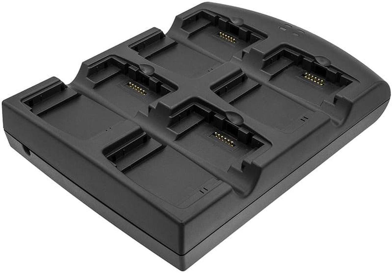 Alt view image 2 of 6 - 4 Slot Battery Charger for Symbol 55-060117-05 82-127909-02 MC3100 MC75 MC3000