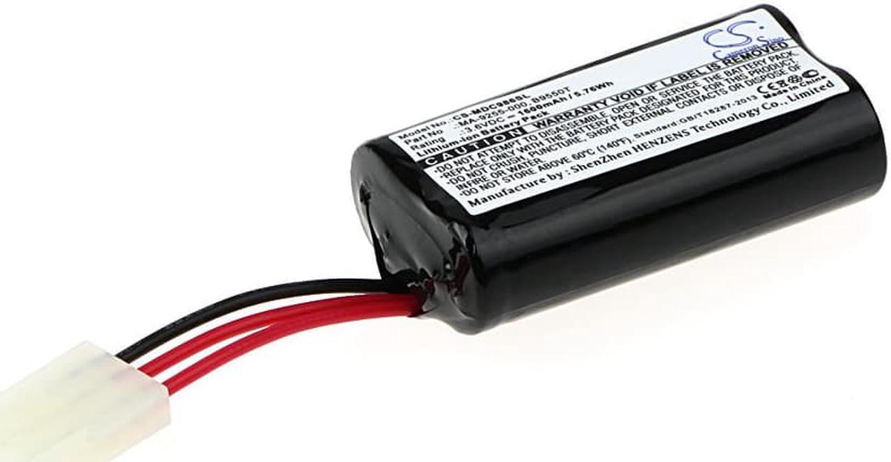 Main image of Battery for Modicon 984A 984B C986 B9550T MA-9255-000 PLC CS-MDC986SL 1600mAh
