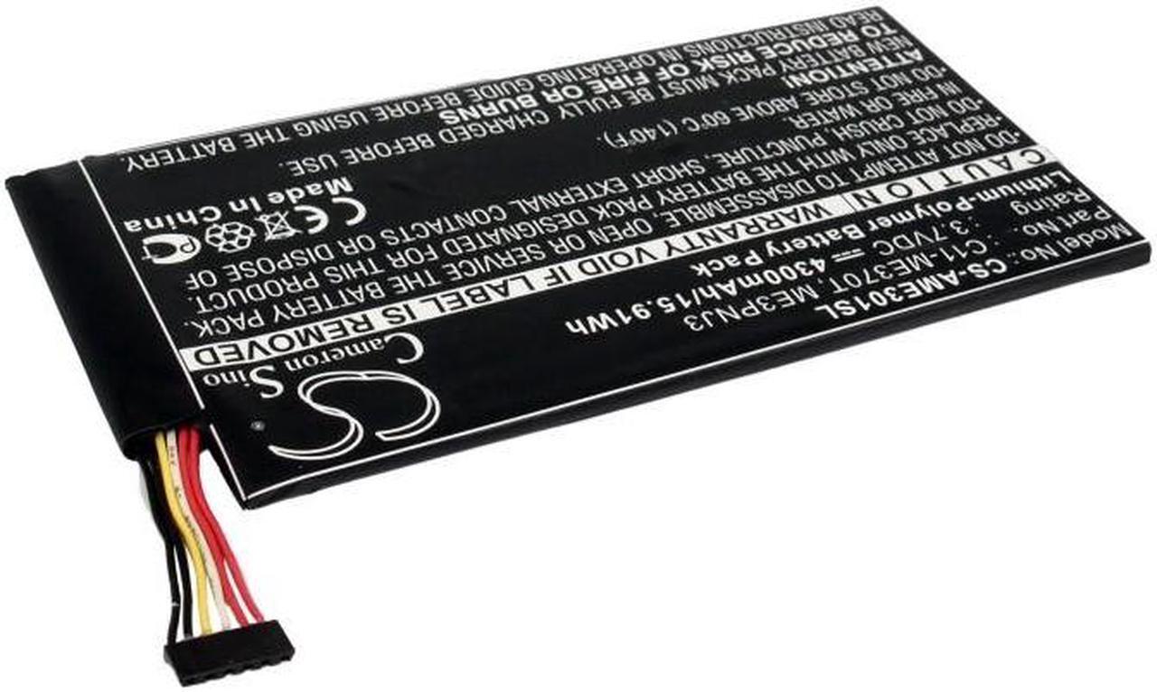 Alt view image 2 of 6 - Battery for Asus ME370T MeMO Pad Google Nexus 7 C11-ME370T ME3PNJ3 8GB 16GB 32GB
