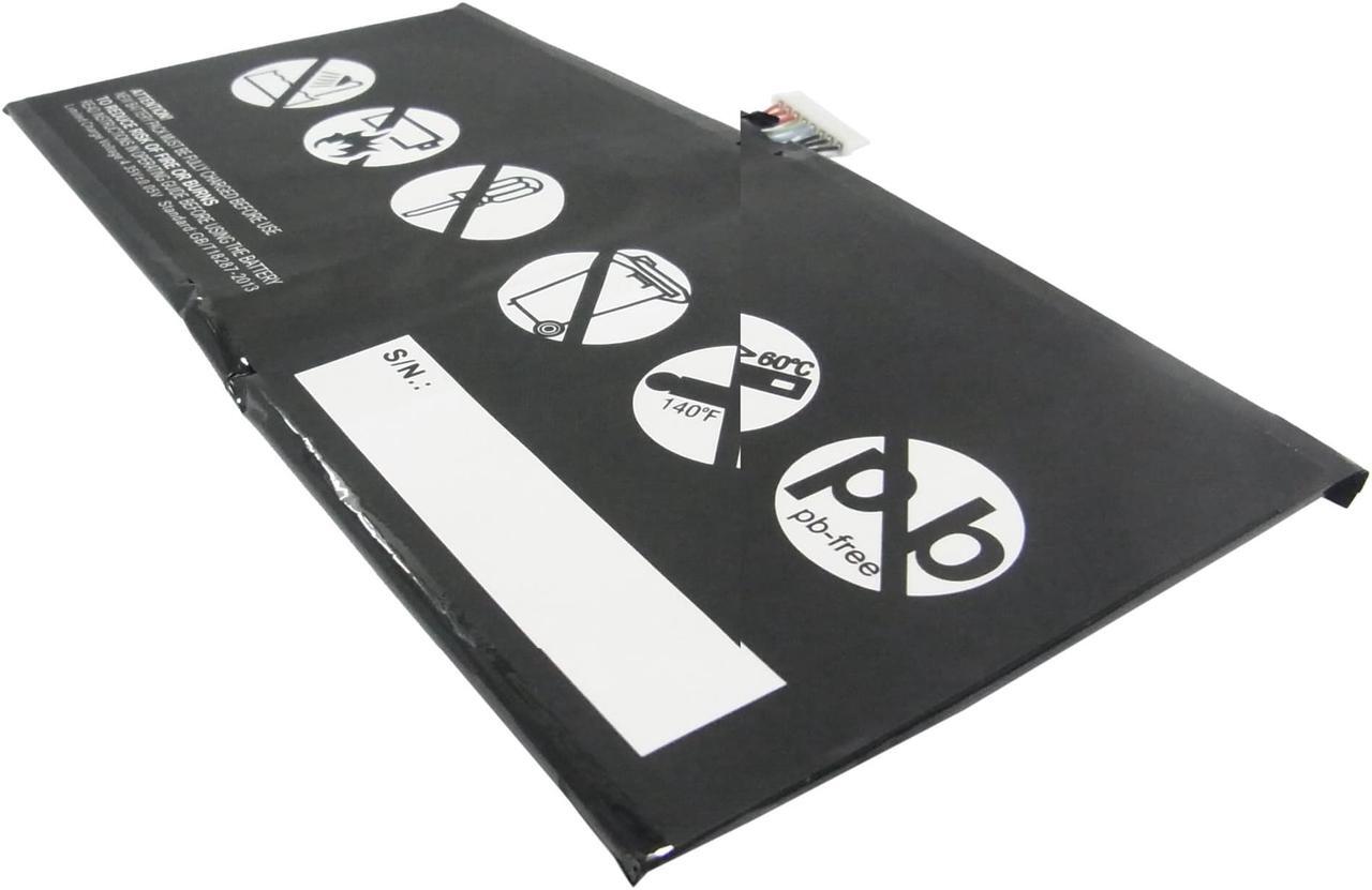 Alt view image 3 of 6 - Battery for Asus K00C TF701T Transformer C12P1305 Tablet CS-AUF701SL 3.8v 8150mA