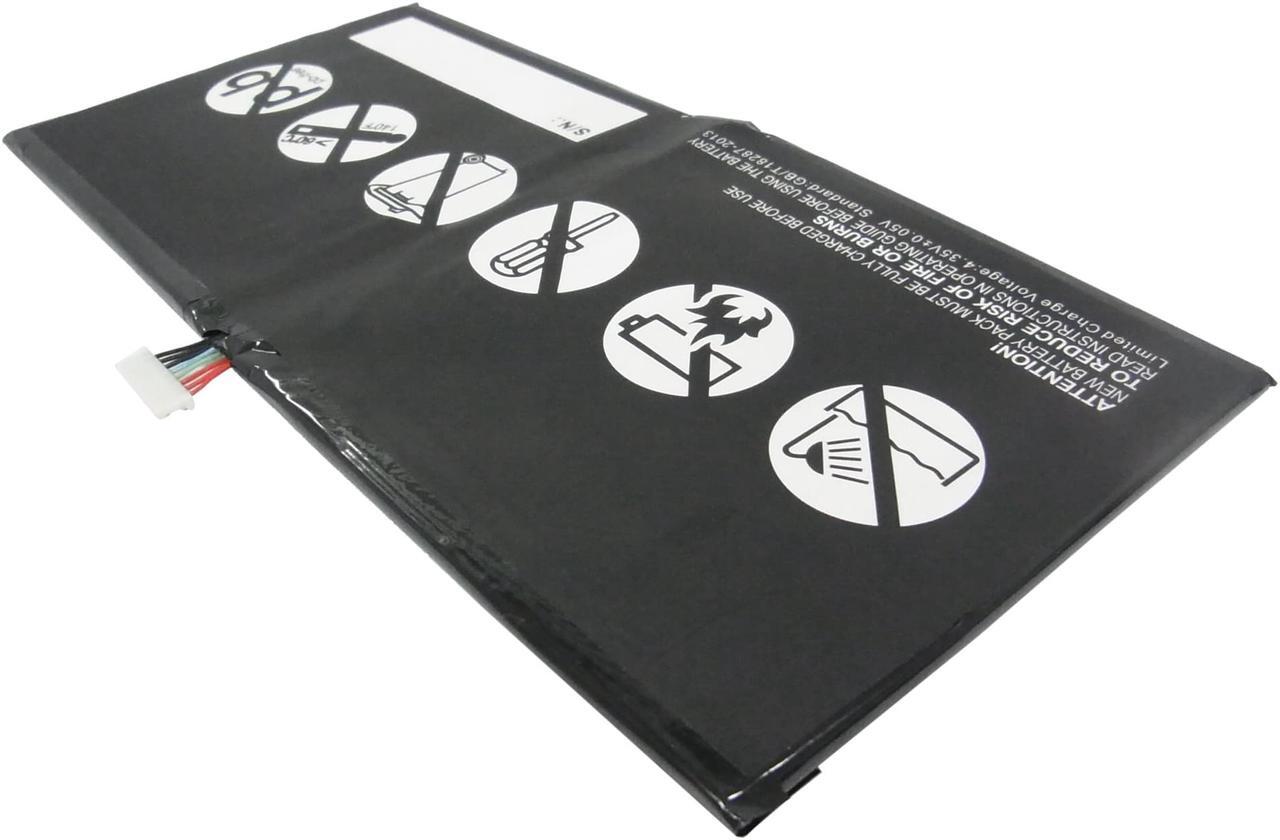 Alt view image 4 of 6 - Battery for Asus K00C TF701T Transformer C12P1305 Tablet CS-AUF701SL 3.8v 8150mA