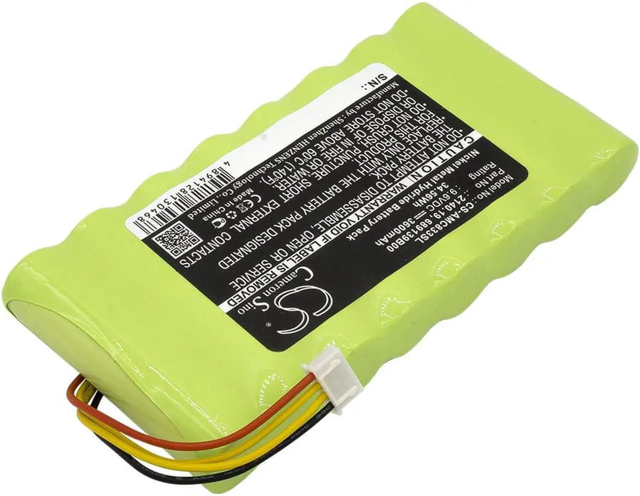 Alt view image 2 of 4 - Battery for AMC 8333 8335 8435 CA6116 CA6550 OX Oscilloscopes 689139B00 694233
