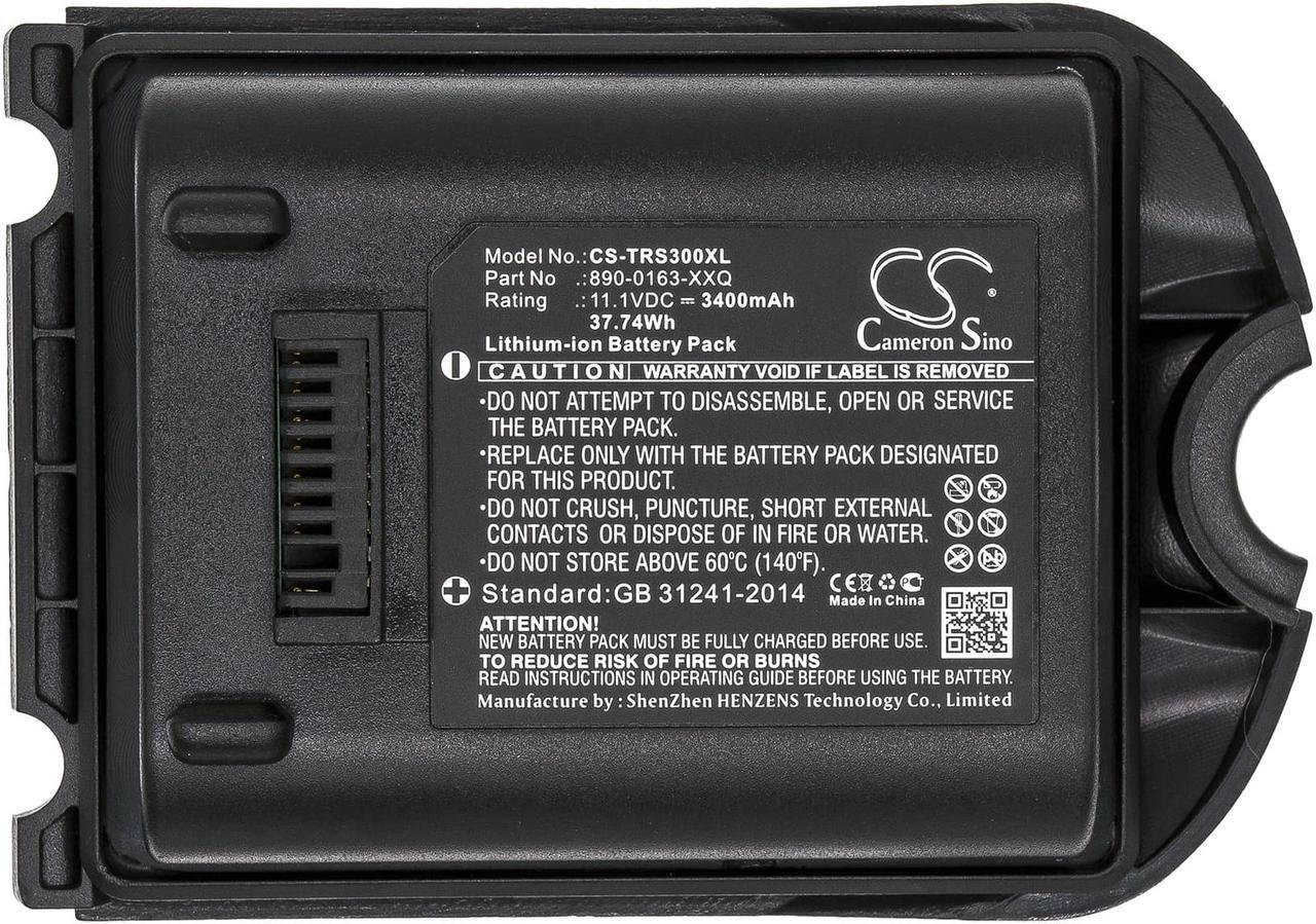 Alt view image 3 of 3 - Battery for Trimble Ranger 3 3L TSC3 Spectra Precision 890-0163 ACCAA-112 3400mA