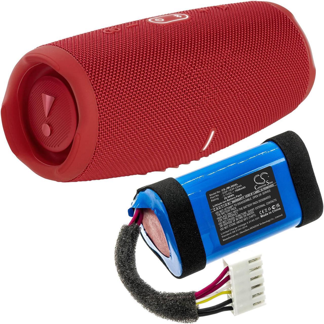 Alt view image 6 of 6 - Battery for JBL Charge 5 JBLCHARGE5BLUAM 1AA011NA GSP-1S3P-CH4A CS-JML500SL