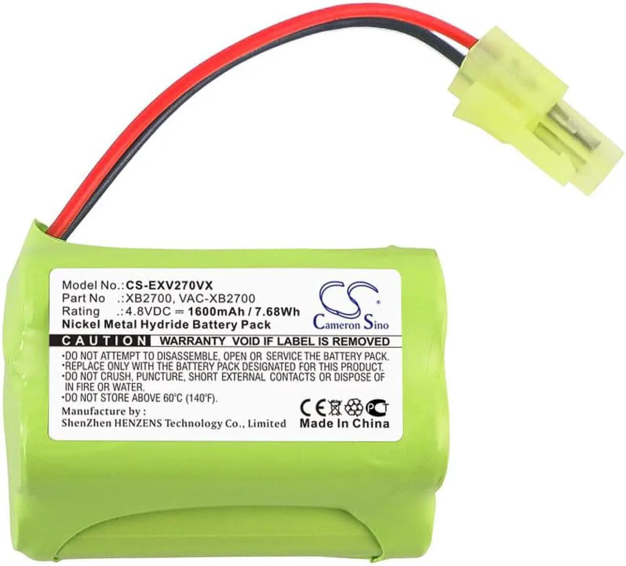 Cameron Sino Replacement Battery for Shark Vacuums - Thumbnail 4