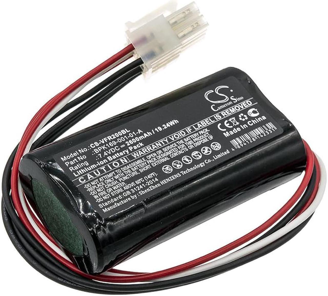 Main image of Battery for Verifone PCA169-404-01-A Ruby 2 CI BPK169-001-01-A BPK182-001 2600mA