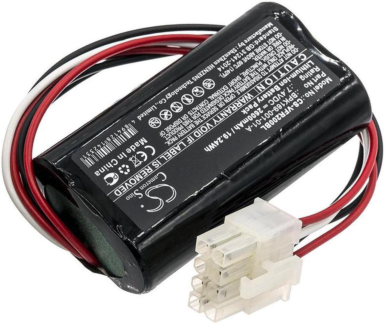 Alt view image 2 of 4 - Battery for Verifone PCA169-404-01-A Ruby 2 CI BPK169-001-01-A BPK182-001 2600mA