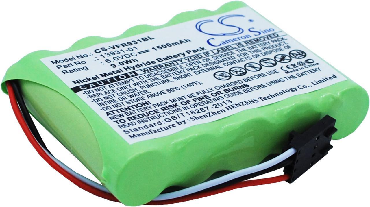 Alt view image 2 of 6 - Battery for Verifone CPU-4 CPU-5 Ruby Console 13466-01 13931-01 CS-VFR931BL