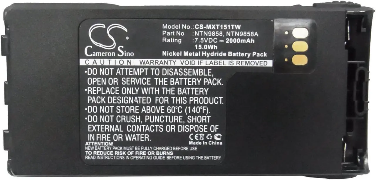 Cameron Sino Battery for Motorola MT1500 PR1500 XTS2500 XTS1500 - Thumbnail 4