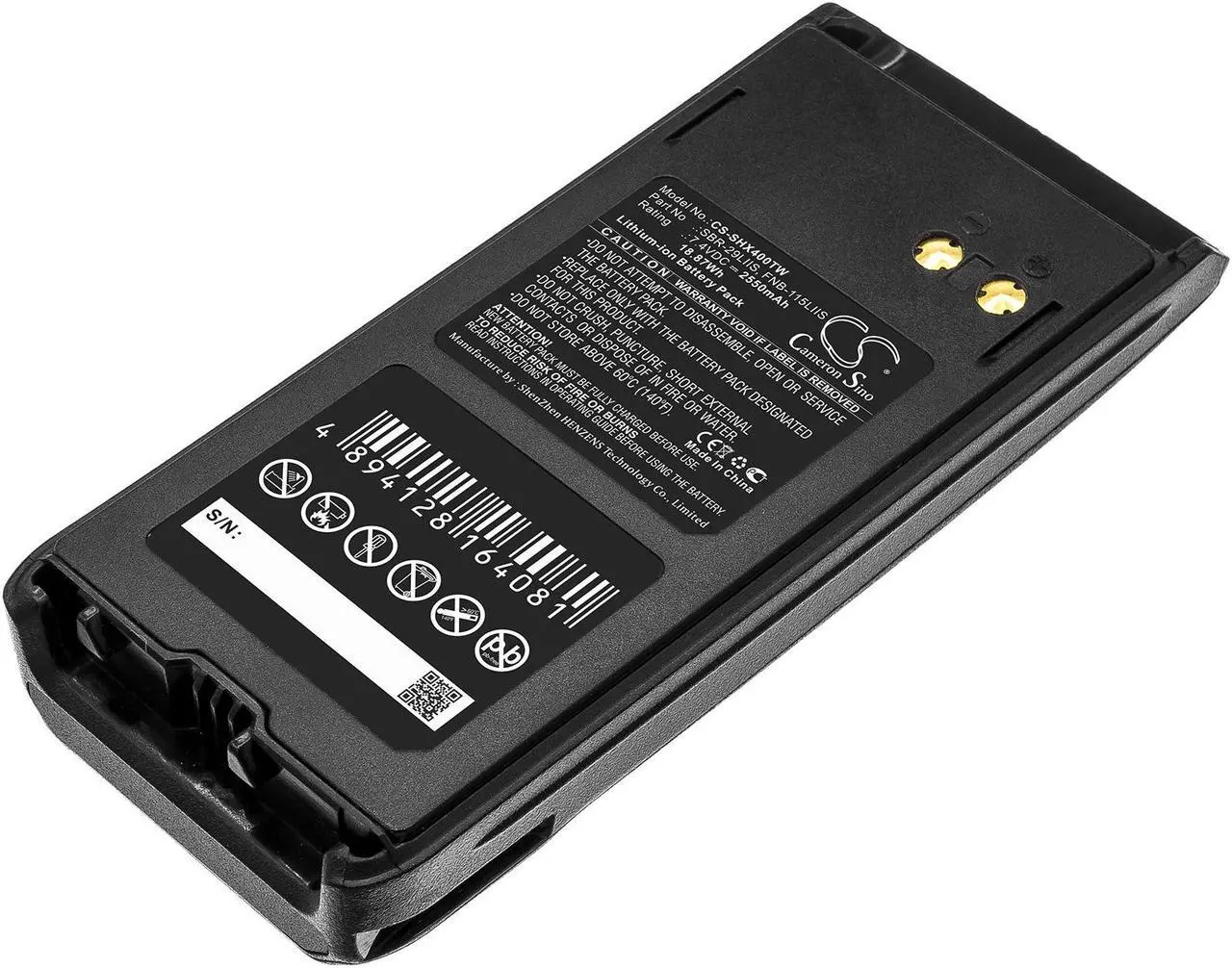 Cameron Sino Battery for Standard Horizon HX400IS - Thumbnail 3