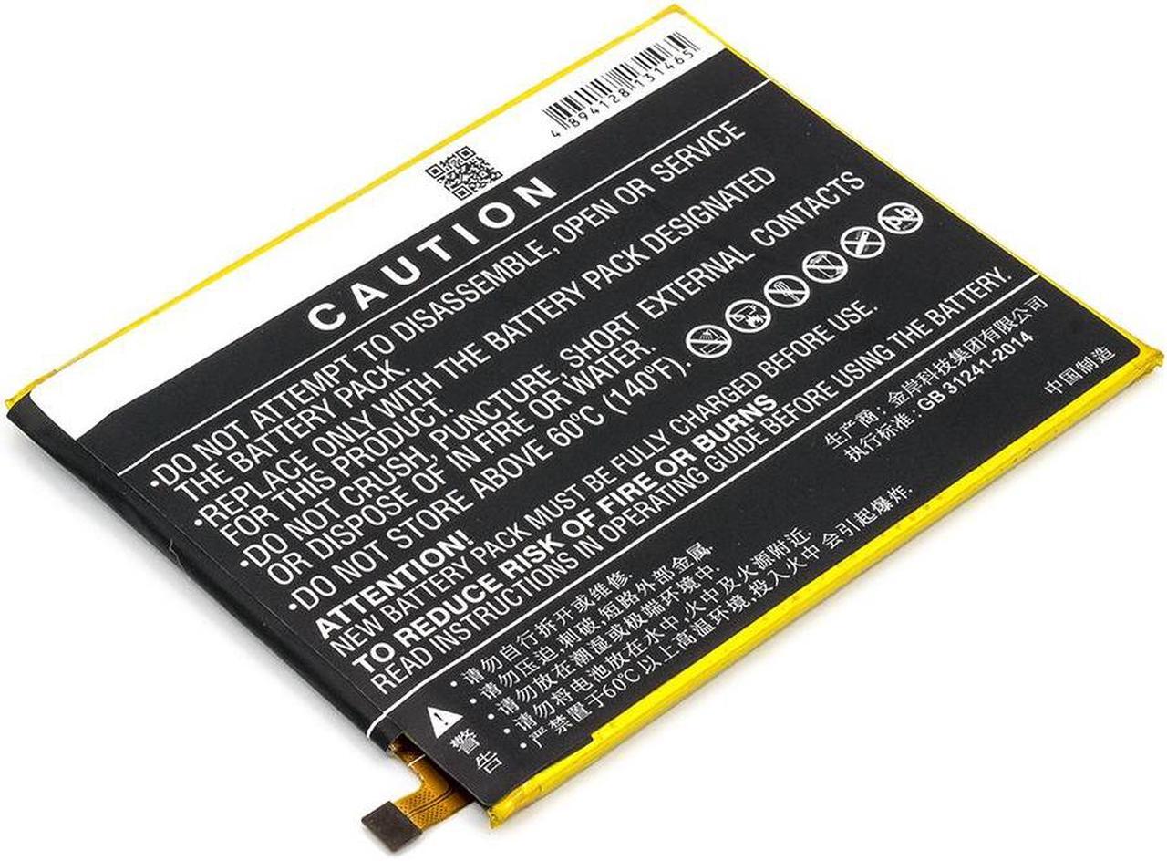 Alt view image 3 of 6 - Battery for ZTE Blade Z Max Z982 Li3940T44P8h937238 SmartPhone CS-ZTZ982SL