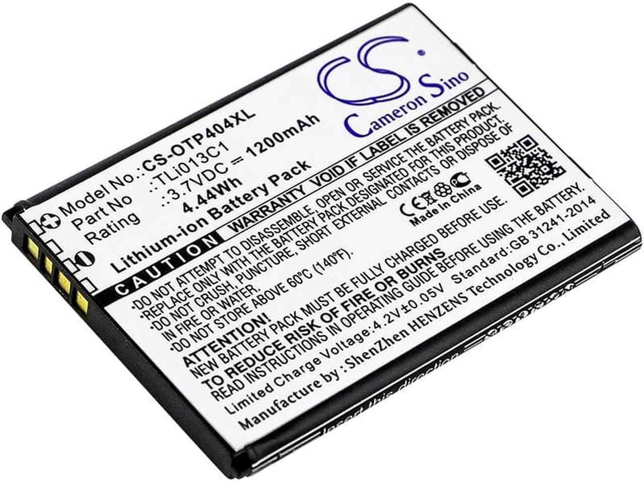Main image of Battery for Alcatel 4052C 4052R Go Flip V One Touch Cingular OT-4044C TLi013C1